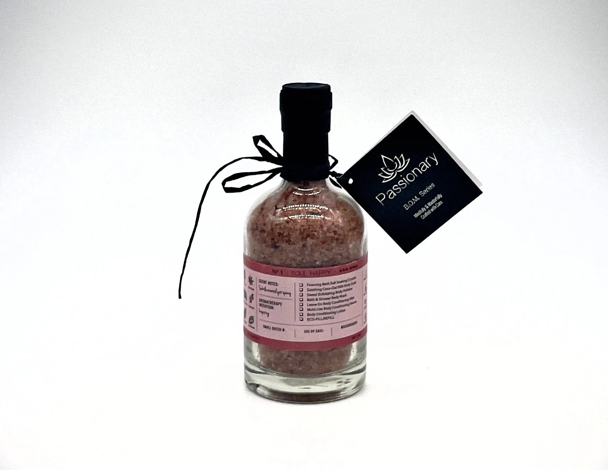 Foaming Bath Salt Soaking Crystals B.O.M. No. 1 Soul Happy Passionary Shop